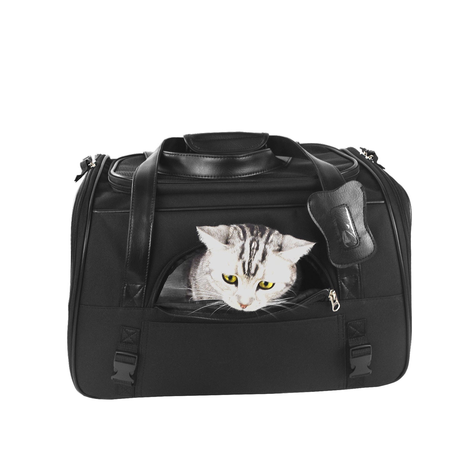 Borsa Trasportino "Travel-Luxury": Viaggi in Prima Classe, Comfort Imbottito e Zero Stress ✈️🐾