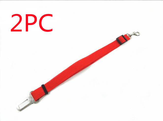 Cintura di Sicurezza Regolabile per Cani in Auto con Guinzaglio di Contenimento