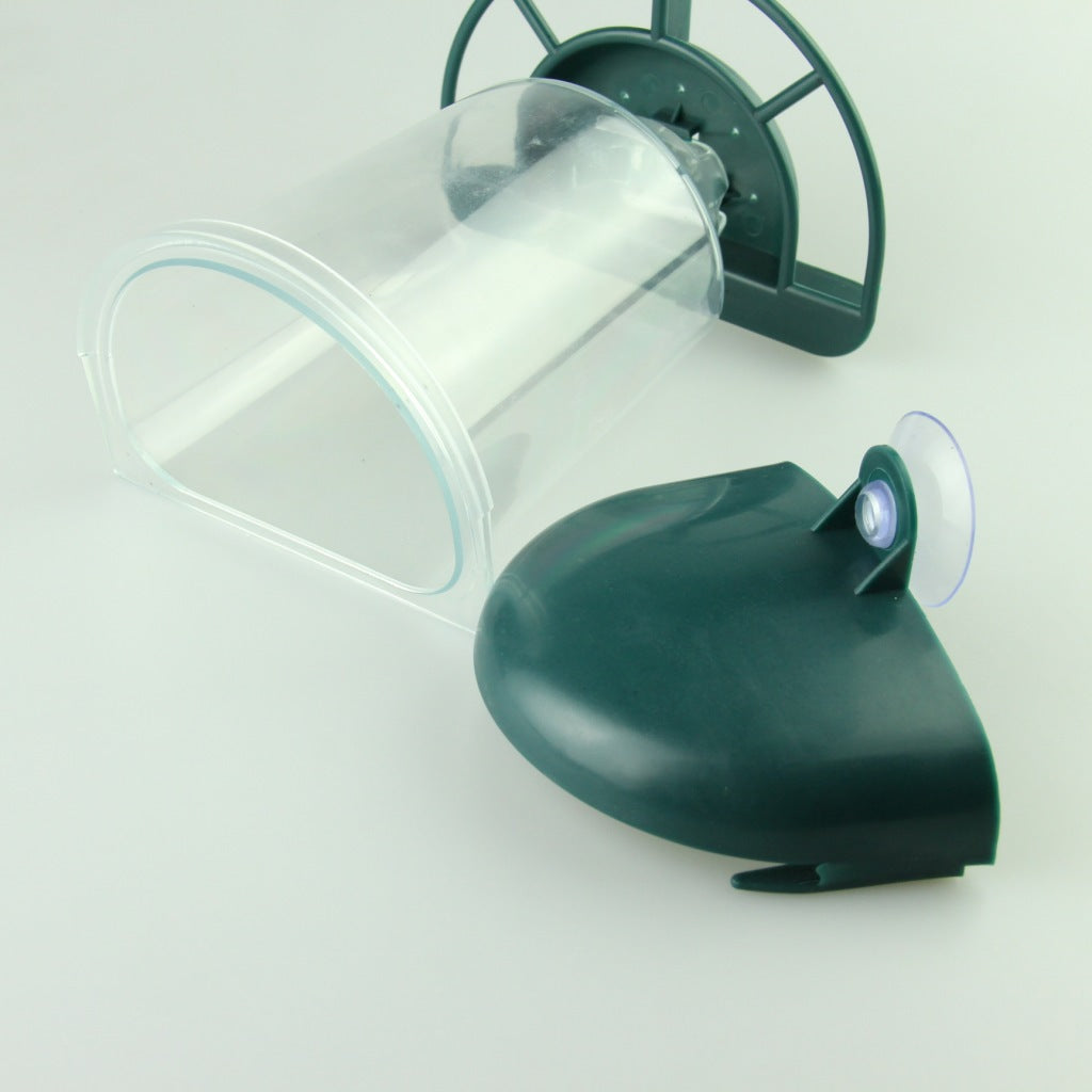 Dispenser Semi Automatico: Scorta Continua, Natura Vicina e Zero Fame 🌳🦜