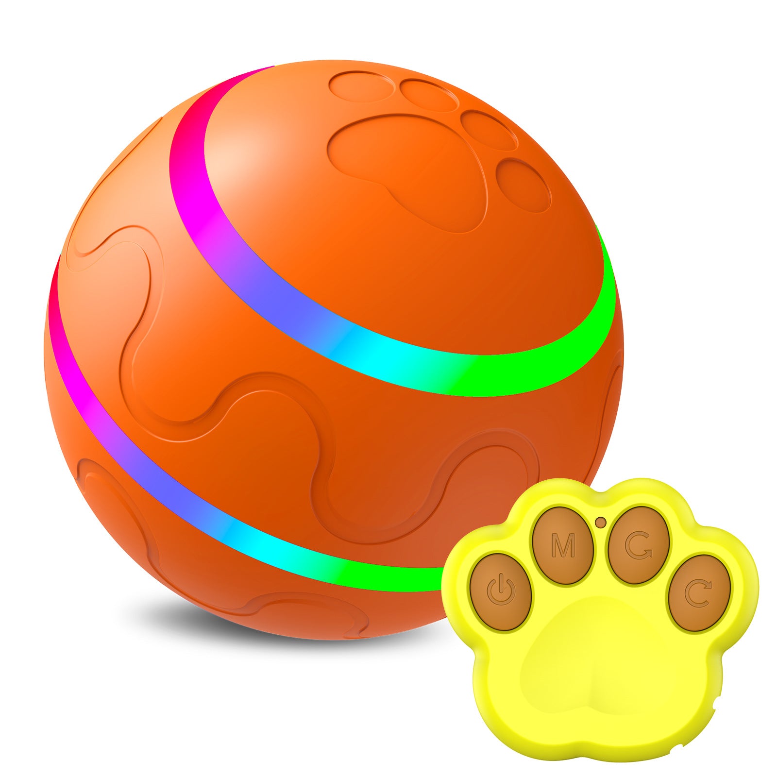 Pallina Intelligente Interattiva per Gatti - Gioco Rotante USB