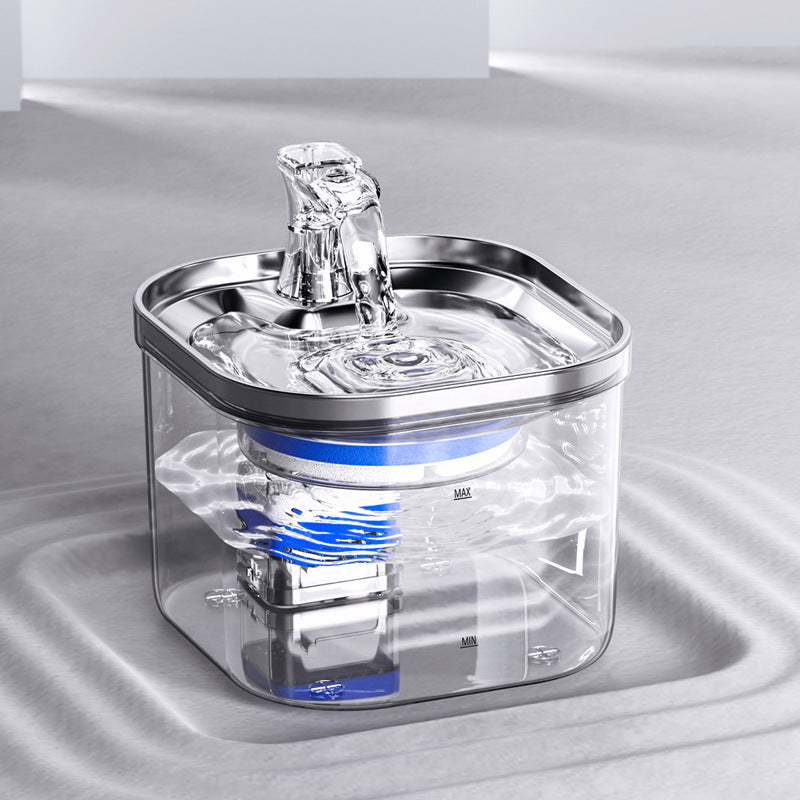Fontana Automatica in Acciaio Inox: Acqua Sempre Fresca, Idratazione Sicura e Zero Batteri 💧🐈