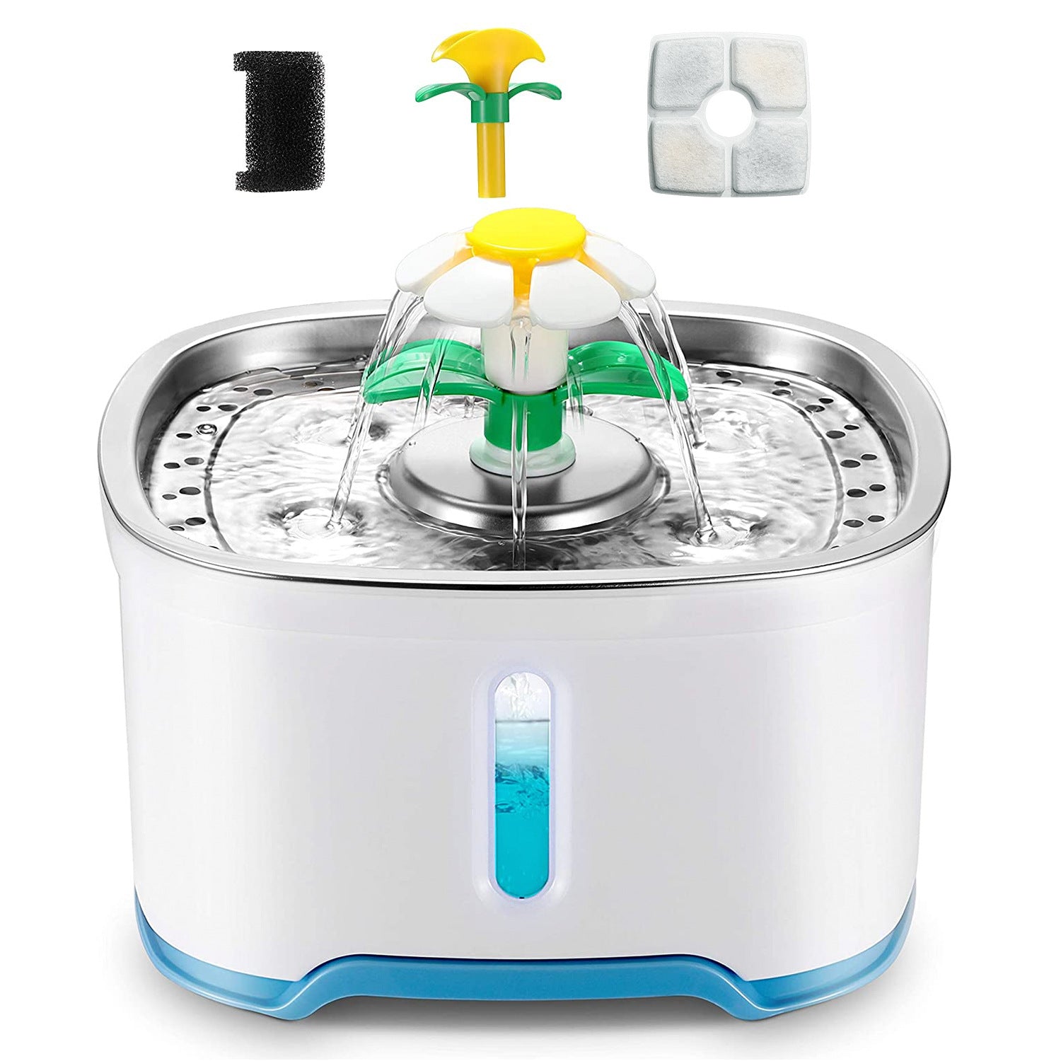 💧 Fontanella in Acciaio Inox per Cani e Gatti: Acqua Sempre Fresca e Pura! 🐱