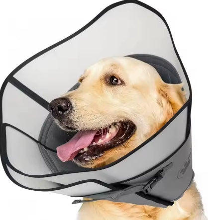 🛏️🐕 Collare Elisabettiano Protettivo Premium Ripiegabile - Il Cono in Tessuto per un Recupero Sereno!
