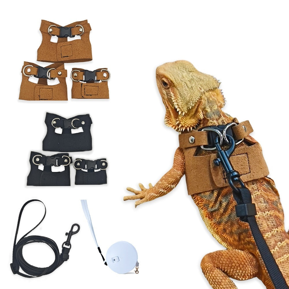 Pettorina Premium per Rettili: Trasformalo in un Piccolo Drago! 🐉