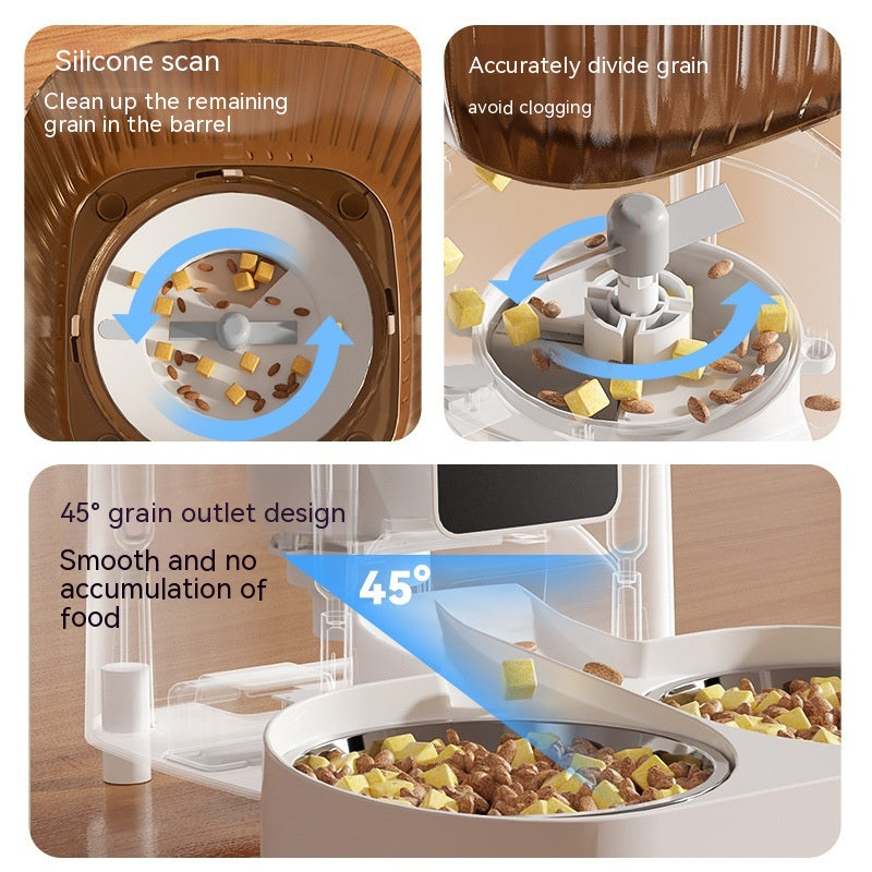 Dispenser Cibo Smart con Videocamera e App Wi-Fi