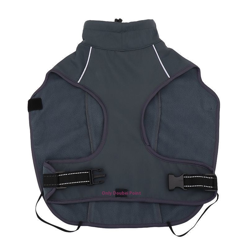 Cappotto "WinterShield" in Morbido Pile: Calore Avvolgente, Libertà di Movimento e Zero Freddo ❄️🐕