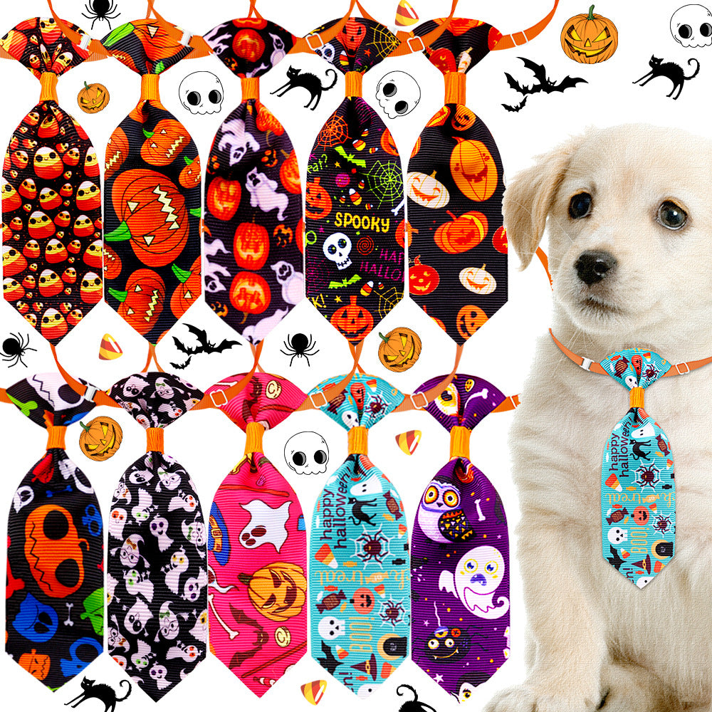 🎃👻 Cravattino di Halloween per Cani e Gatti - Un Look... Da Paura!