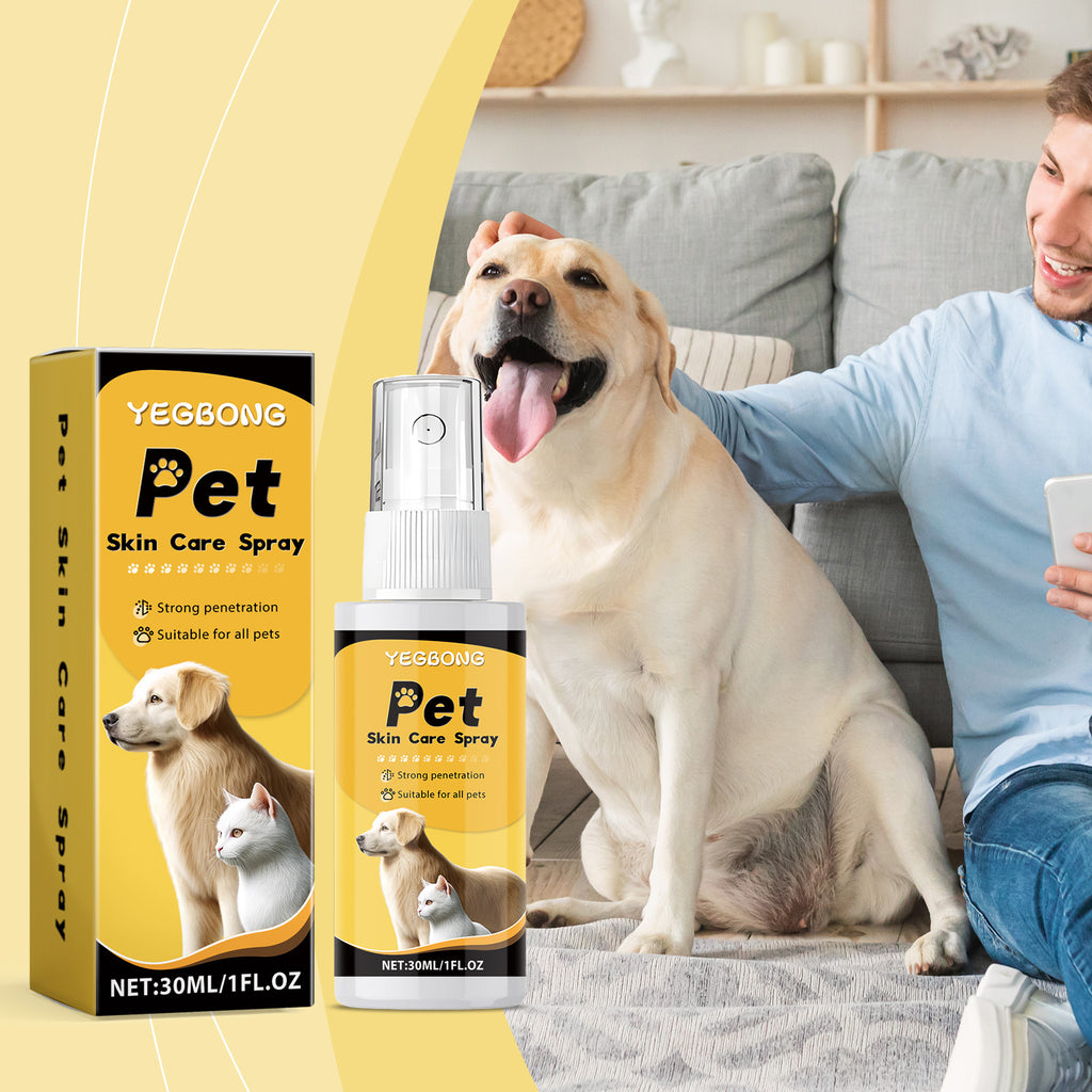 Spray Lenitivo "DermaCare": Sollievo Rapido, Idratazione e Zero Prurito 🧴🐶