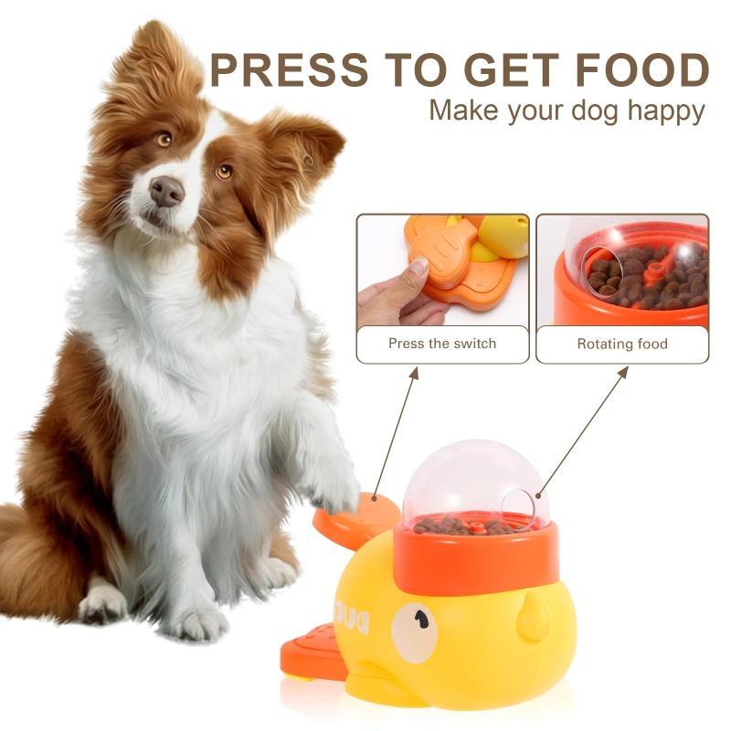 🦆🧩 Dispenser Cibo Interattivo "Papera Smart" - Premi per Avere la Pappa!