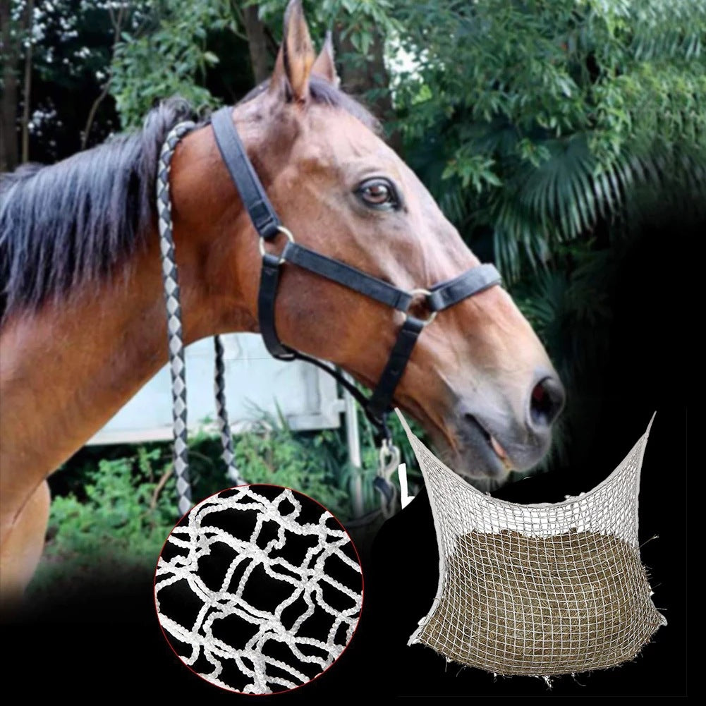 Rete Fieno "SlowFeed" Sospesa: Digestione Sana, Zero Sprechi e Massimo Benessere 🐴🌾