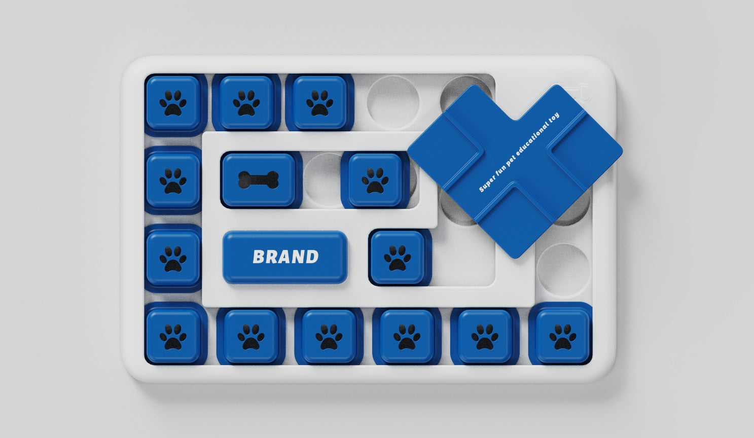 🧩🔊 Gioco Puzzle Interattivo Sonoro per Cani - Allena l'Intelligenza e Rallenta il Pasto!