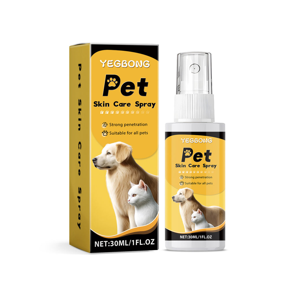 Spray Lenitivo "DermaCare": Sollievo Rapido, Idratazione e Zero Prurito 🧴🐶