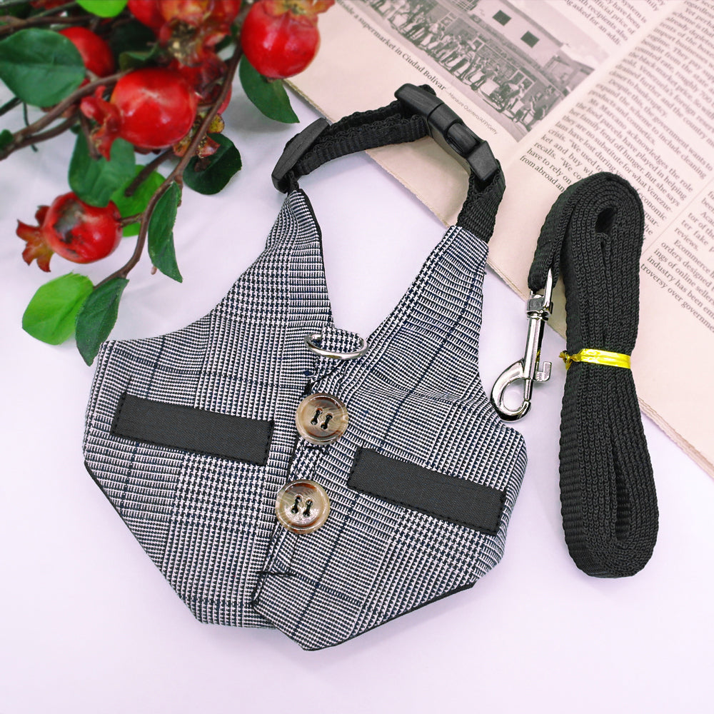 Pettorina Elegante a Gilet per Conigli: Passeggiate Sicure, Stile Unico e Zero Fughe 🐰🎩