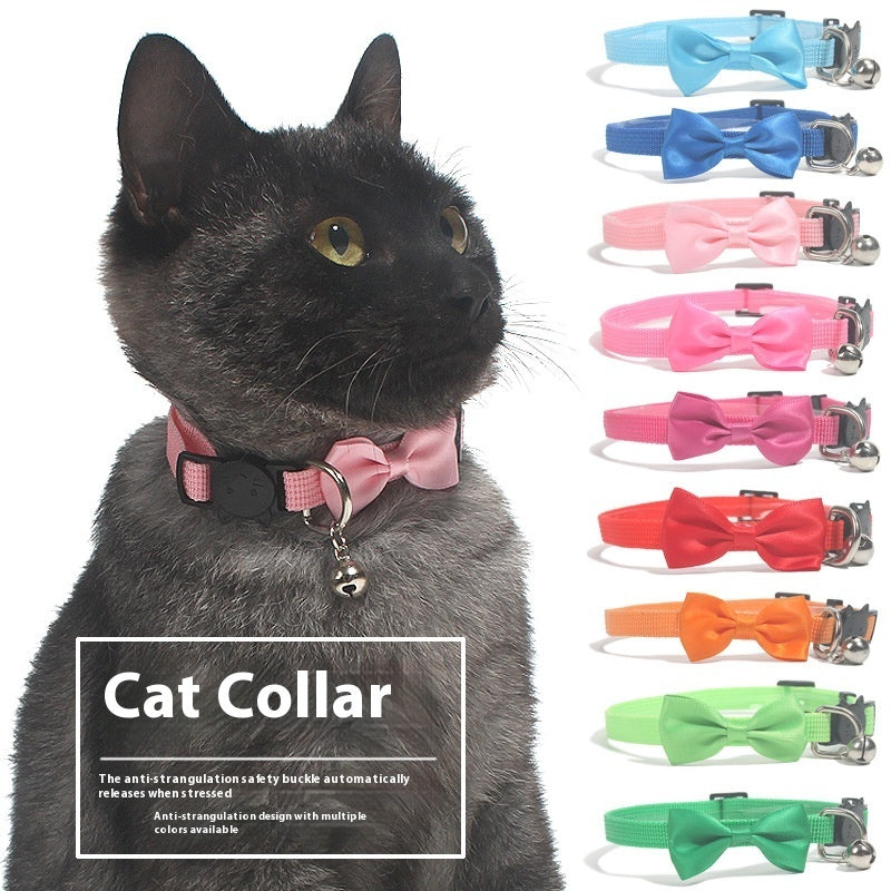 🐱🎀 Collare Regolabile con Fiocchetto e Campanellino - Un Tocco di Dolcezza Quotidiana!