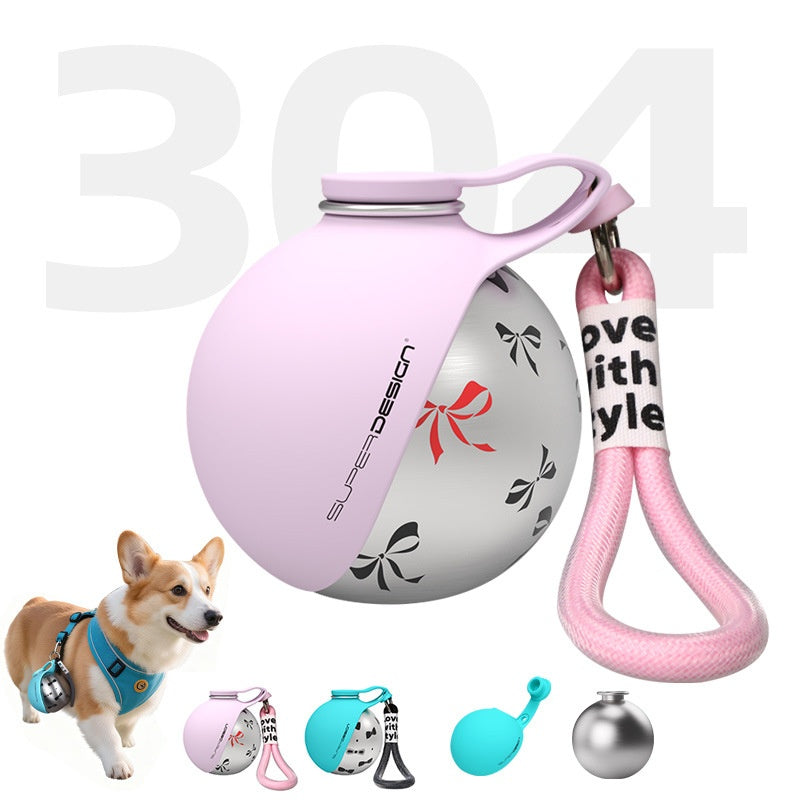💧 Borraccia Termica Premium Portatile in Acciaio Inox: Idratazione con Stile! 🐕