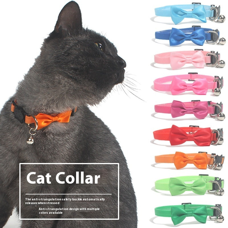 🐱🎀 Collare Regolabile con Fiocchetto e Campanellino - Un Tocco di Dolcezza Quotidiana!